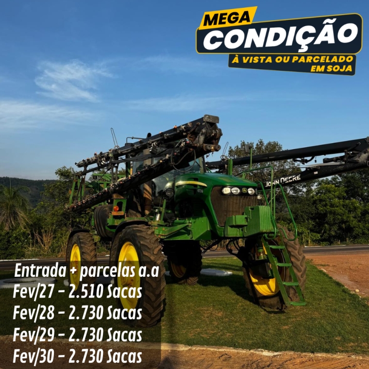pulverizador  john deere 4730 com barra de fibra carbono 2018 *5529*