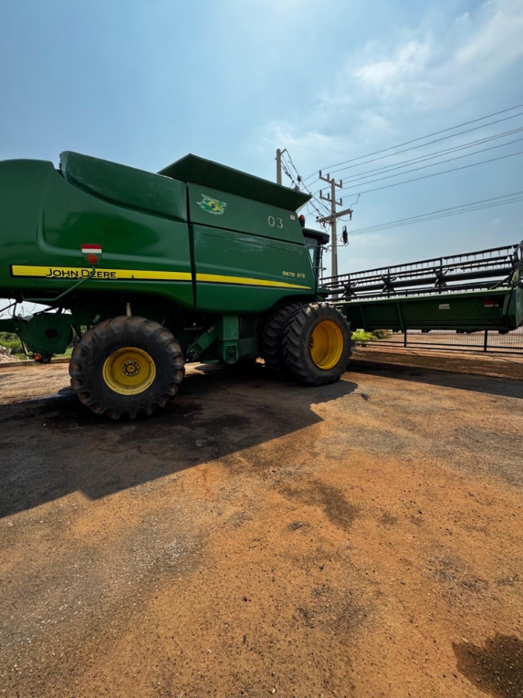john deere colheitadeira sts 9670 *0754* diesel semiautomatico 20112