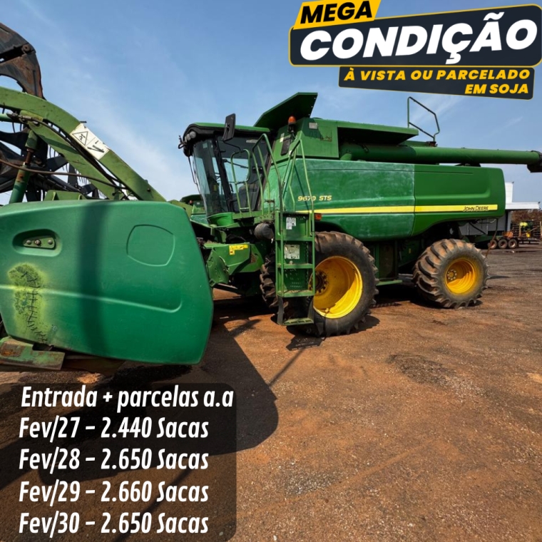 colheitadeira  john deere sts 9670 2011 *0754*