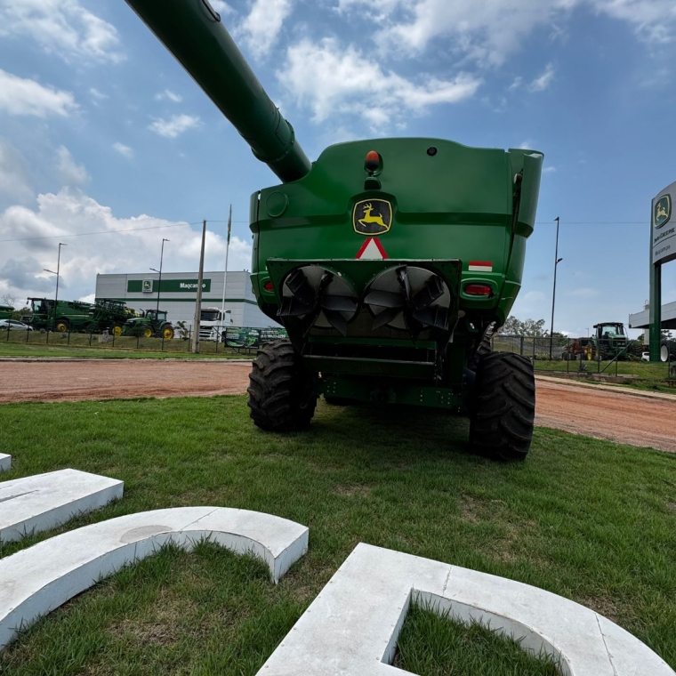 john deere colheitadeira s680 *0117* diesel 1p semiautomatico 20144