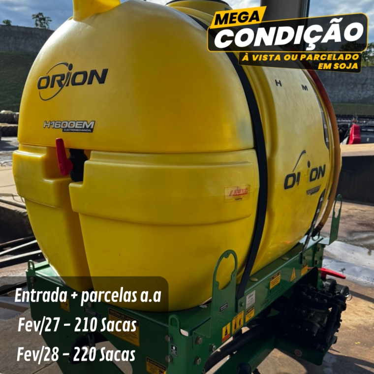 orion hunter h1600em ano 2020