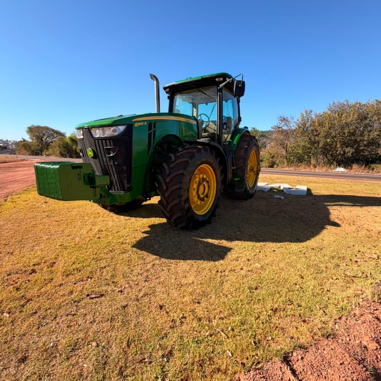 trator john deere 8345r ano 20172