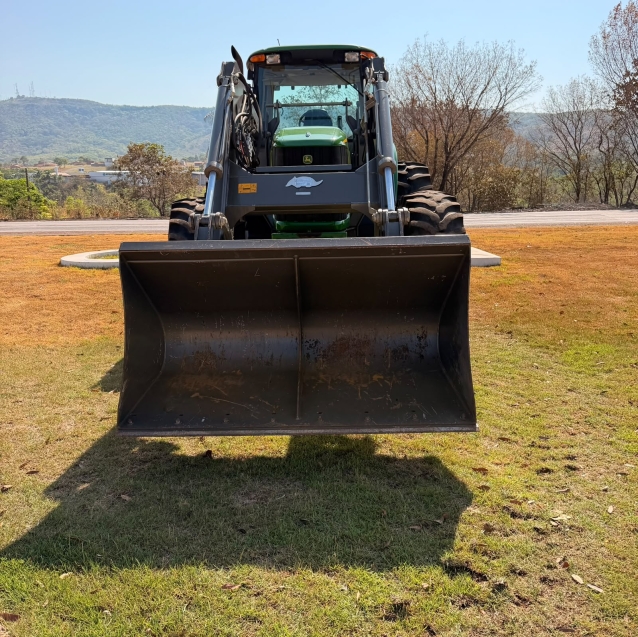 trator jhon deere 7515 ano 2010 + conjunto frontal pca 4000 com concha e pega bag 20253