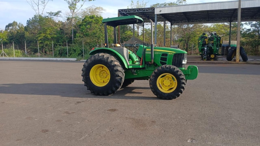 trator john deere 6125j epcc transmissao powrquad ano 20232