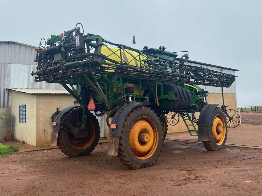 john deere pulverizador m4040 piloto automatico. metal 30mts. tanque 4.000lts. exactapply. motor 4.500hrs diesel 1p automatico 2019