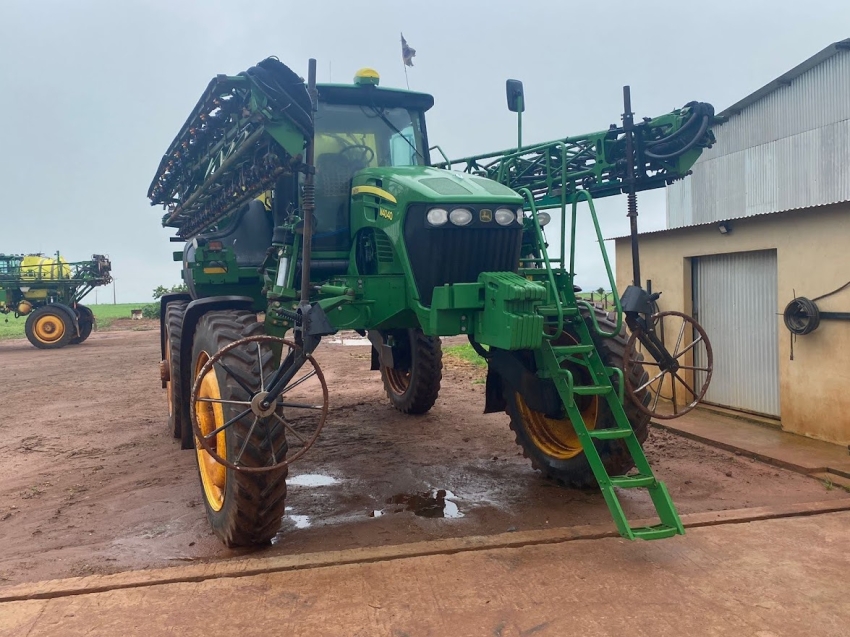 john deere pulverizador m4040 piloto automatico. metal 30mts. tanque 4.000lts. exactapply. motor 4.500hrs diesel 1p automatico 2019