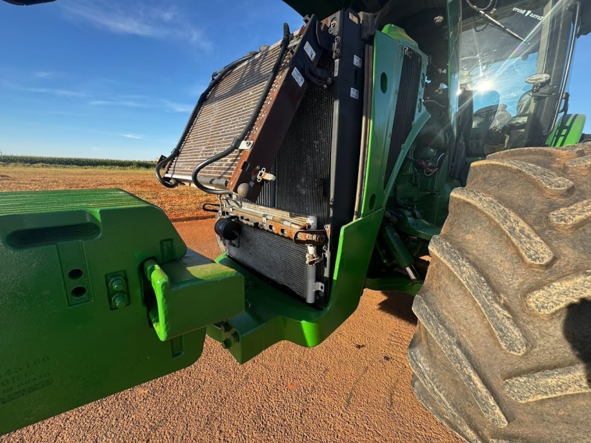 john deere trator 8370r  370 cv. piloto automatico. rodado dual. ils. motor: 9.117 diesel 1p automatico 2016
