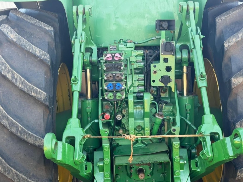 john deere trator 8370r  370 cv. piloto automatico. rodado dual. ils. motor: 9.117 diesel 1p automatico 2016