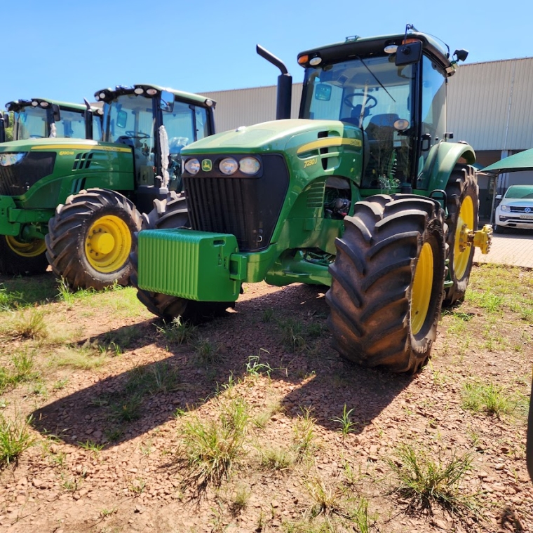 john deere trator 7230j  230cv. piloto automatico. rodado dual. motor 183hrs diesel 1p automatico 2023