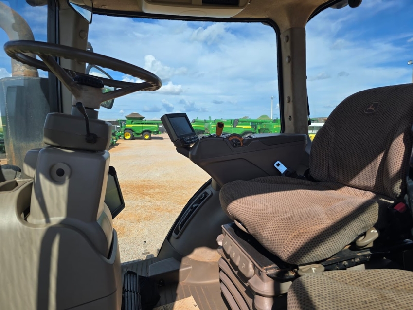 john deere trator 8370r  370cv. powershift 23f/12r. piloto automatico. sf6000/4100. pneus diant 480/70r34 dual. tras 800/70r diesel 1p automatico 20183