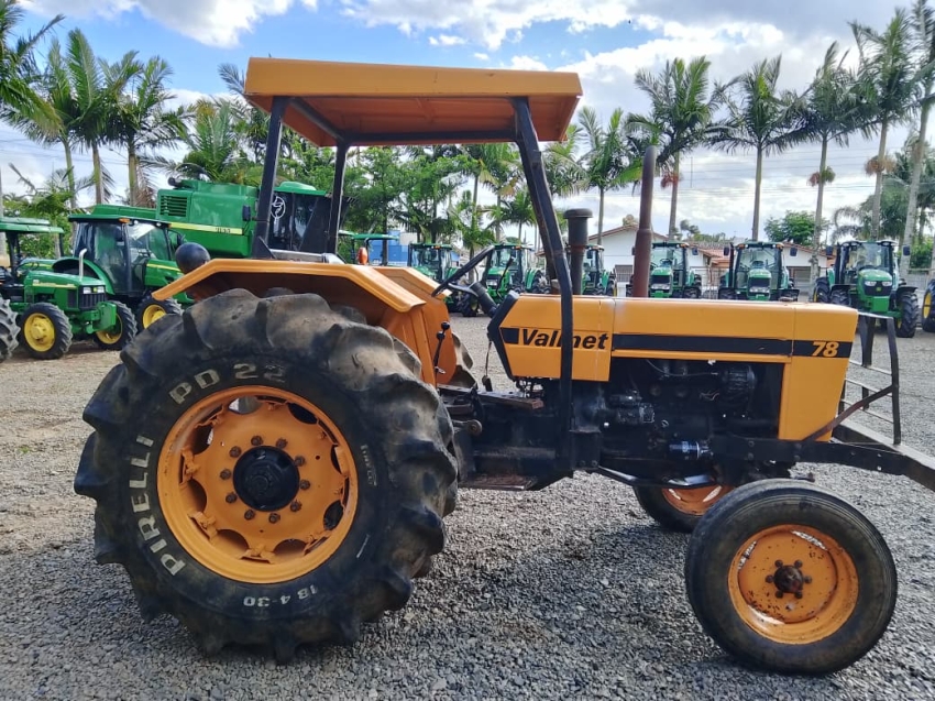 valmet trator 78 plataformado 4x2 diesel manual 1989