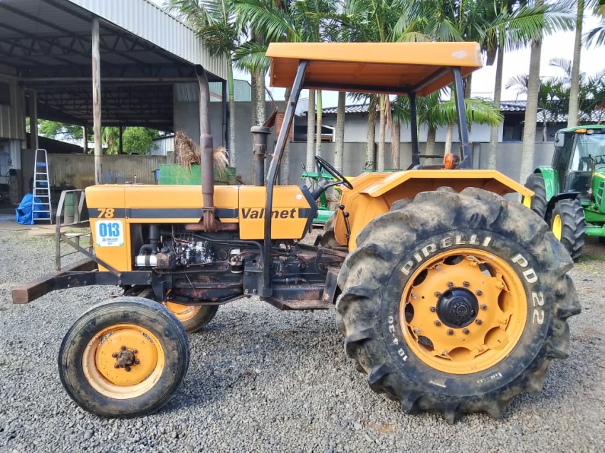valmet trator 78 plataformado 4x2 diesel manual 19891