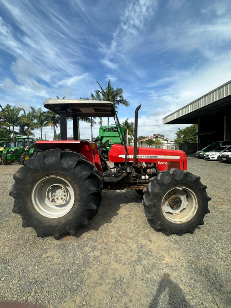 massey ferguson trator mf 275 plataformado 4x4 diesel manual 2003