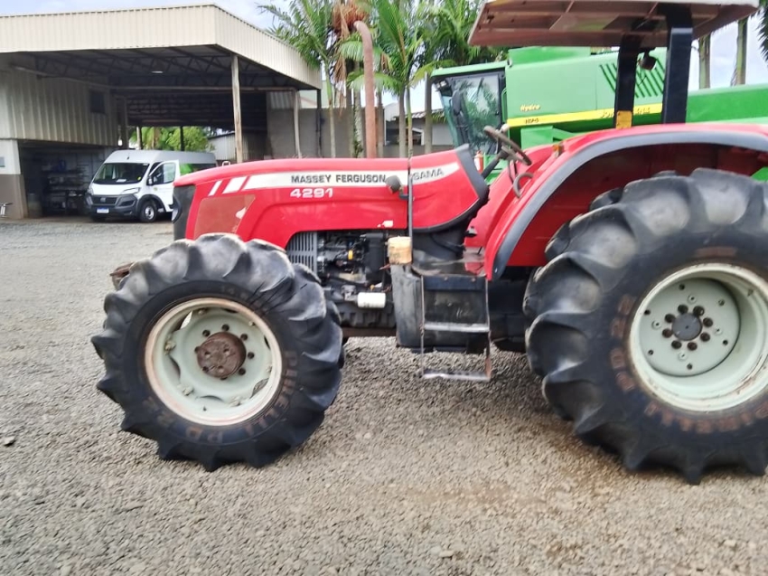 massey ferguson trator 4291 plataformado 4x4 diesel manual 2011