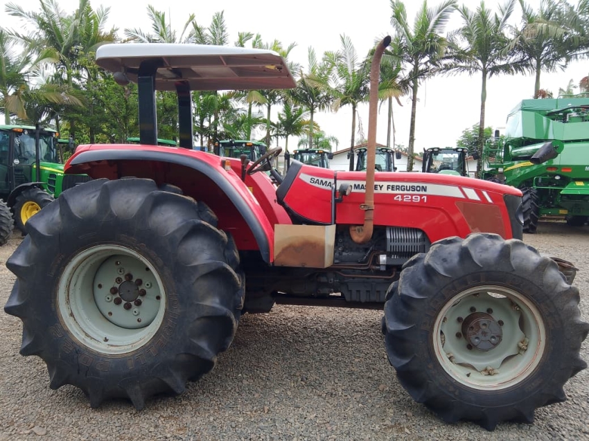 massey ferguson trator 4291 plataformado 4x4 diesel manual 20113