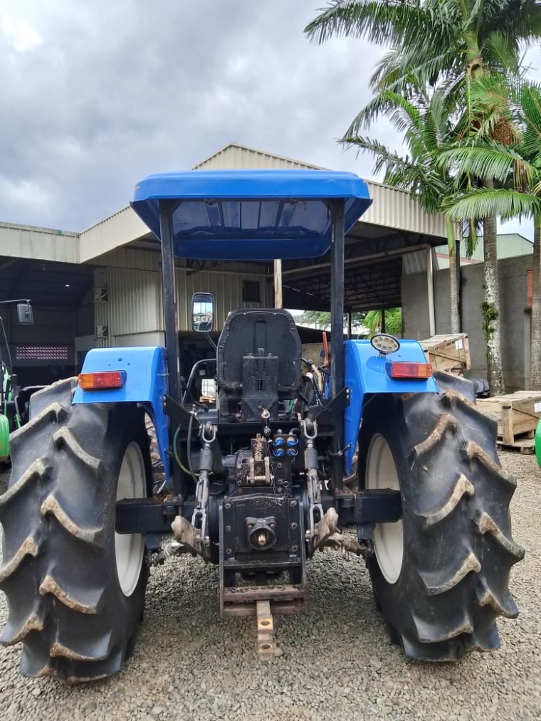 new holland trator tl75 plataformado 4x4 diesel manual 20072