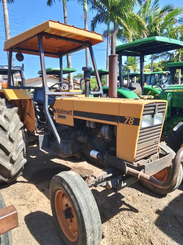 valmet trator 78 plataformado 4x2 diesel manual 19912