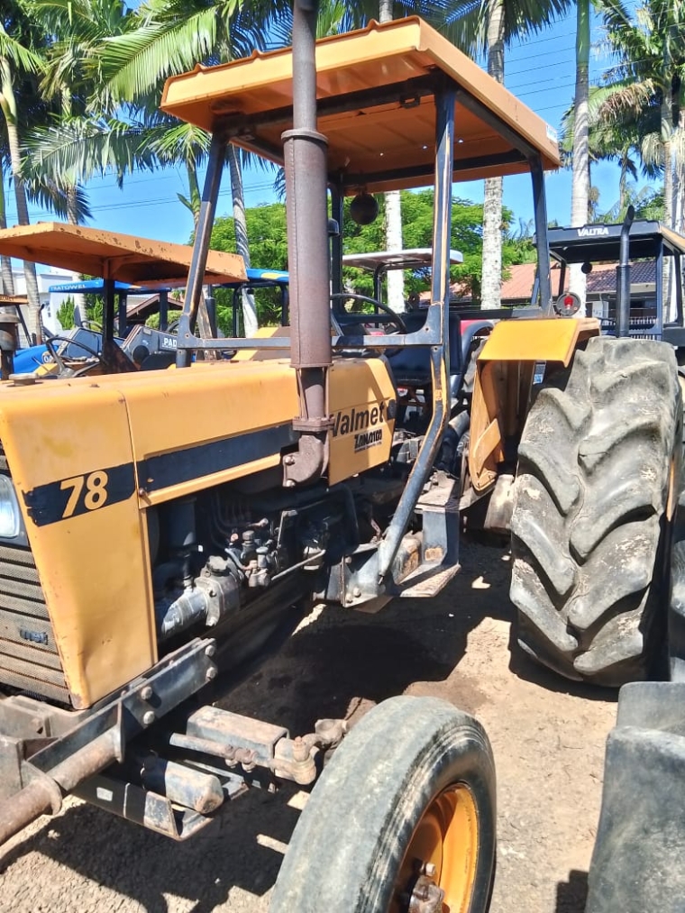 valmet trator 78 plataformado 4x2 diesel manual 19911