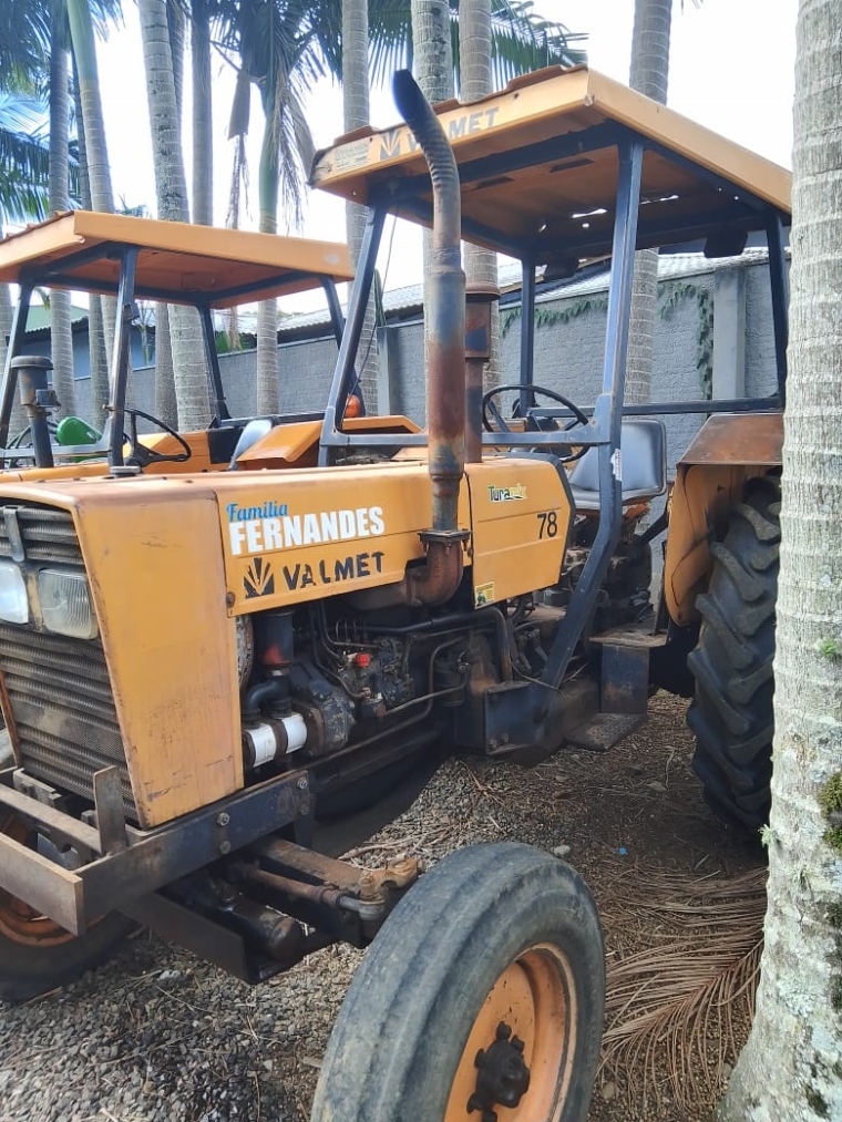 valmet trator 78 plataformado 4x2 diesel manual 19923