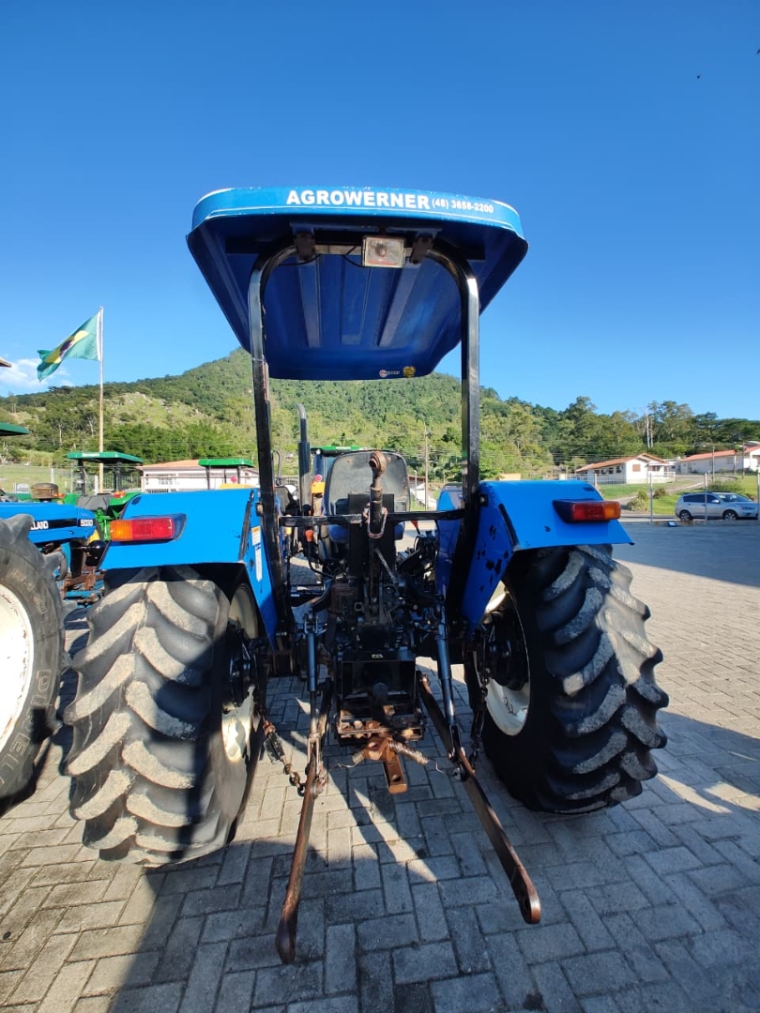 new holland trator tt 3840 plataformado 4x4 diesel manual 20052