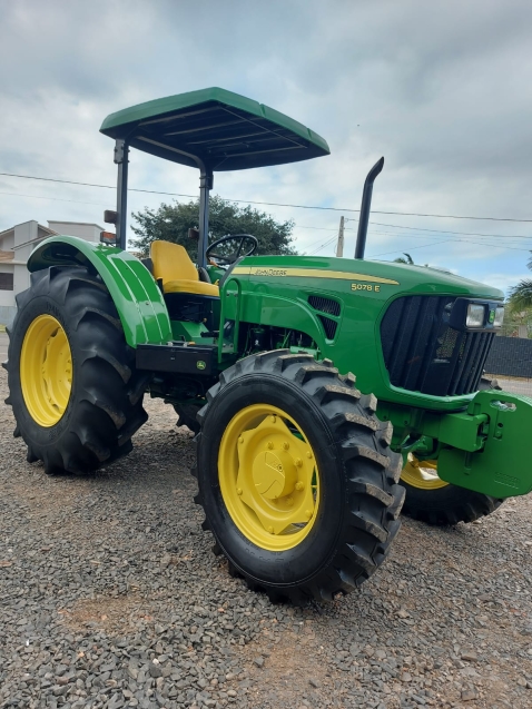 john deere trator 5078e  plataformado diesel manual 2017