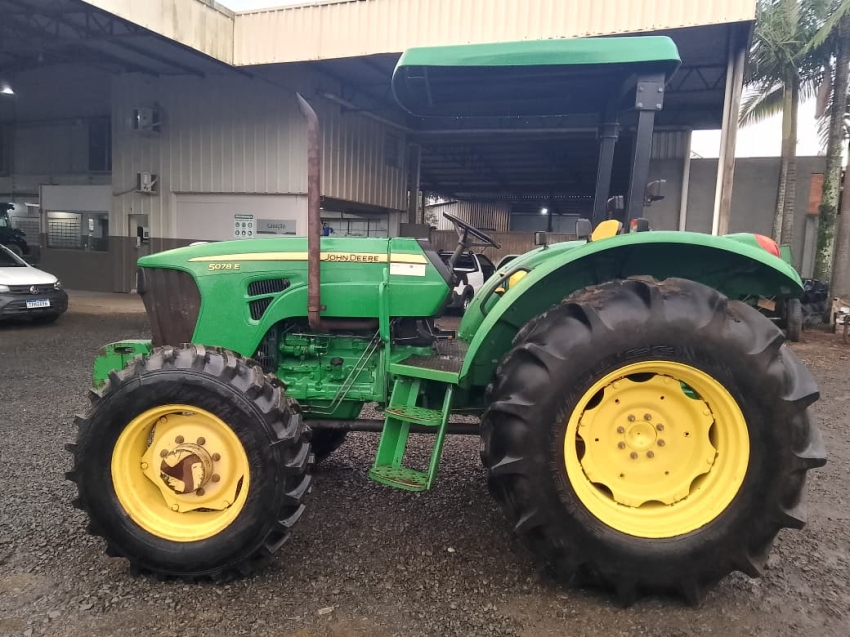 john deere trator 5078e  plataformado diesel manual 20174