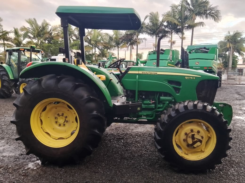 john deere trator 5078e  plataformado diesel manual 20172