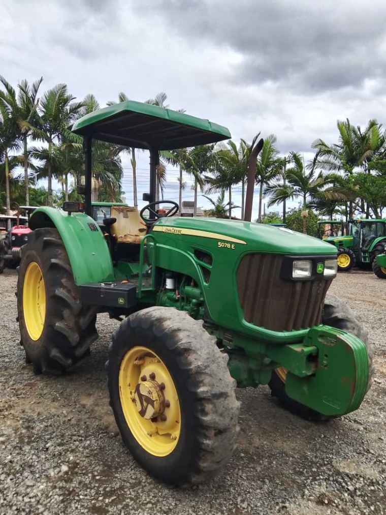 john deere trator 5078e  plataformado diesel manual 20174