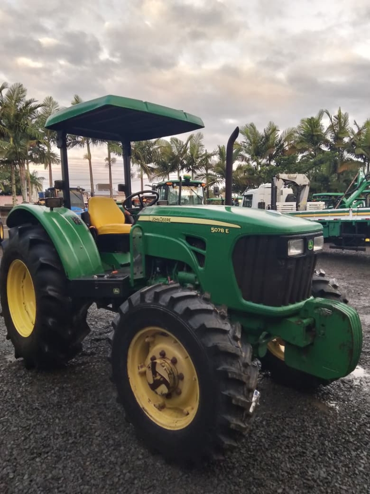 john deere trator 5078e  plataformado diesel manual 2017