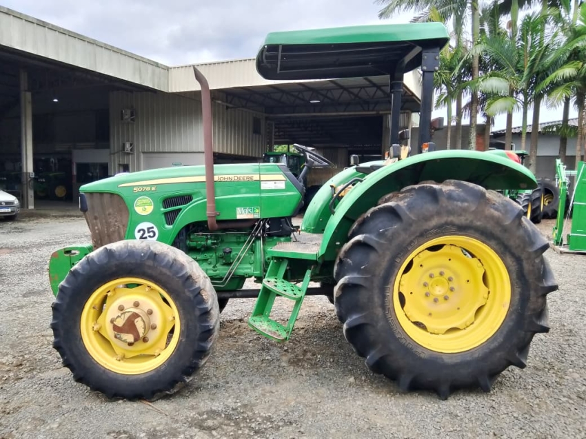 john deere trator 5078e  plataformado diesel manual 20172