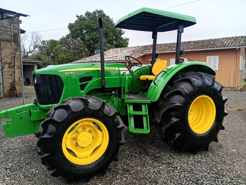 john deere trator 5078e  plataformado diesel manual 20114