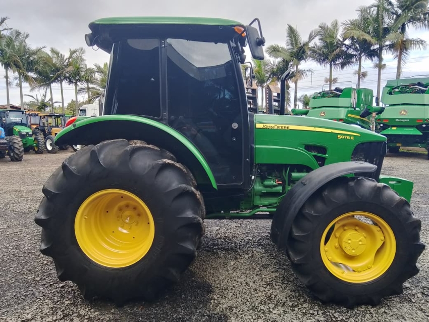 john deere trator 5078e  cabinado 9x3 diesel 1p manual 20142