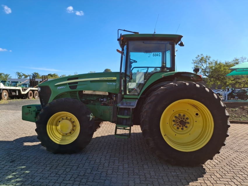 john deere trator 7200j  duplado na traseira diesel 1p automatico 2018