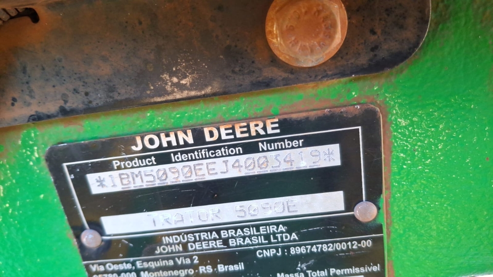 john deere trator 5090e  diesel 1p manual 2018