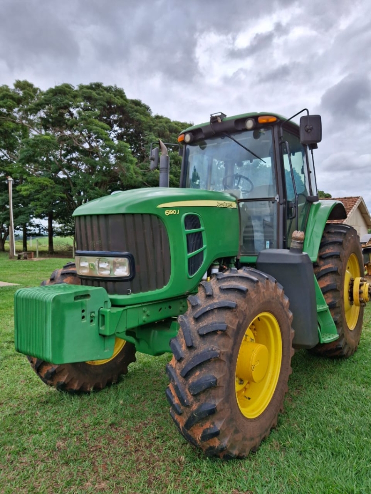 john deere trator 6190j  duplado na traseira diesel 1p manual 2017