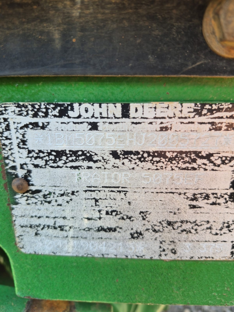 john deere trator 5075ef com redutor diesel 1p manual 2018