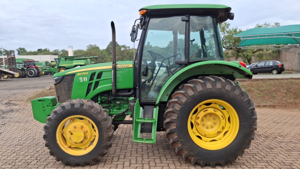 john deere trator 5078e  com redutor diesel 1p manual 2023