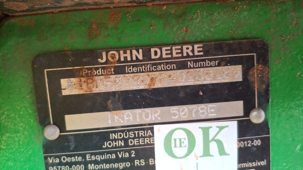 john deere trator 5078e  com redutor diesel 1p manual 2023