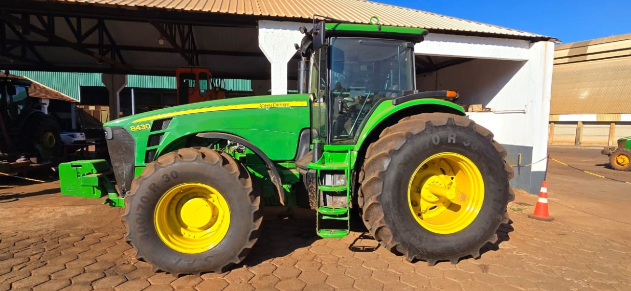 john deere trator 8430 transmissao powershift diesel 1p automatico 2008