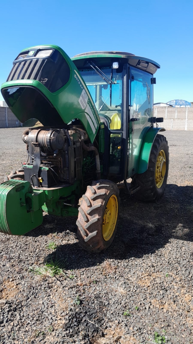 john deere trator 5075ef cabine agroleite / com redutor diesel 1p manual 2018