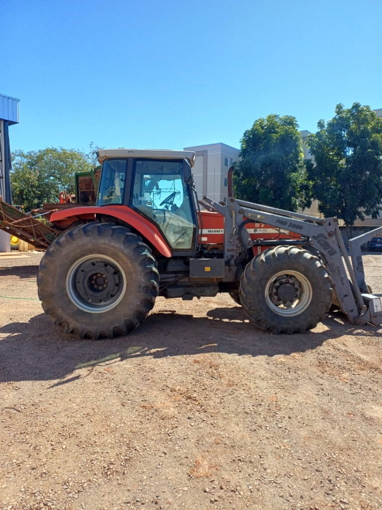 massey ferguson trator 680 mf cabinado com conjunto frontal - big bag diesel 1p manual 2005