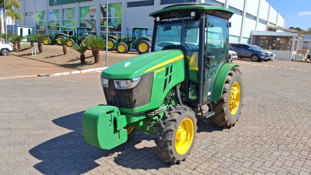 john deere trator 5080e  cabine agroleite com redutor - 5080en diesel 1p manual 2022