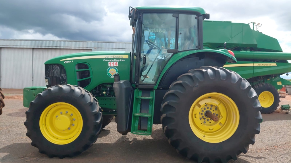 john deere trator 6190j  cabinado diesel 1p manual 20203