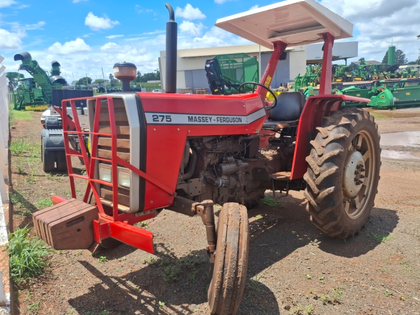 massey ferguson trator 275 plataformado diesel manual 1988