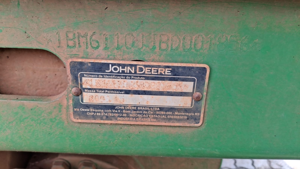 john deere trator 6110j cabinado diesel 1p manual 20115