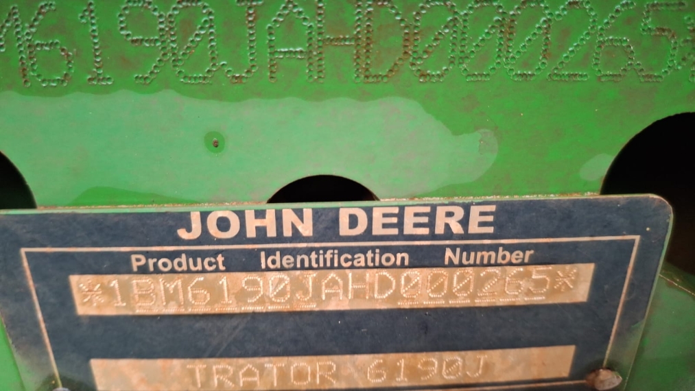 john deere trator 6190j  cabinado diesel 1p manual 20171