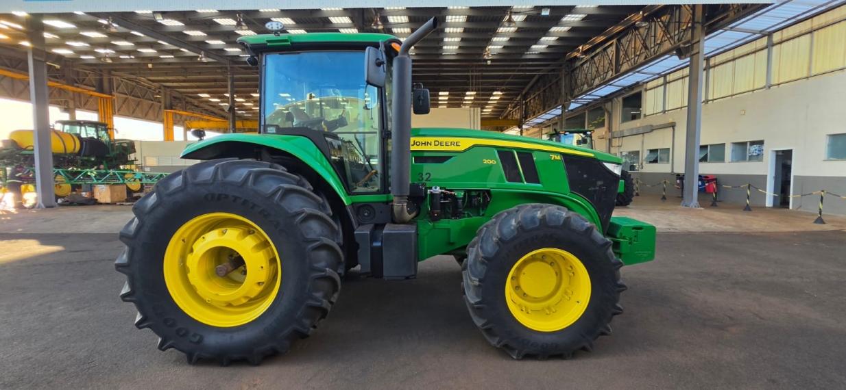 john deere trator 7200m  cabinado diesel 1p manual 2025