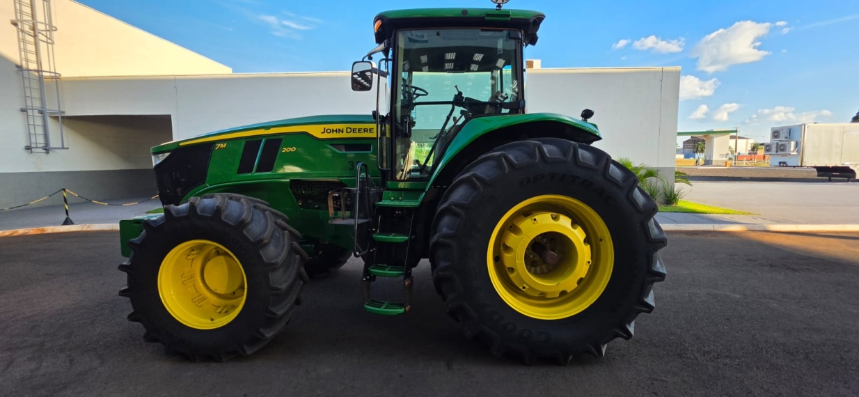 john deere trator 7200m  cabinado diesel 1p manual 20258