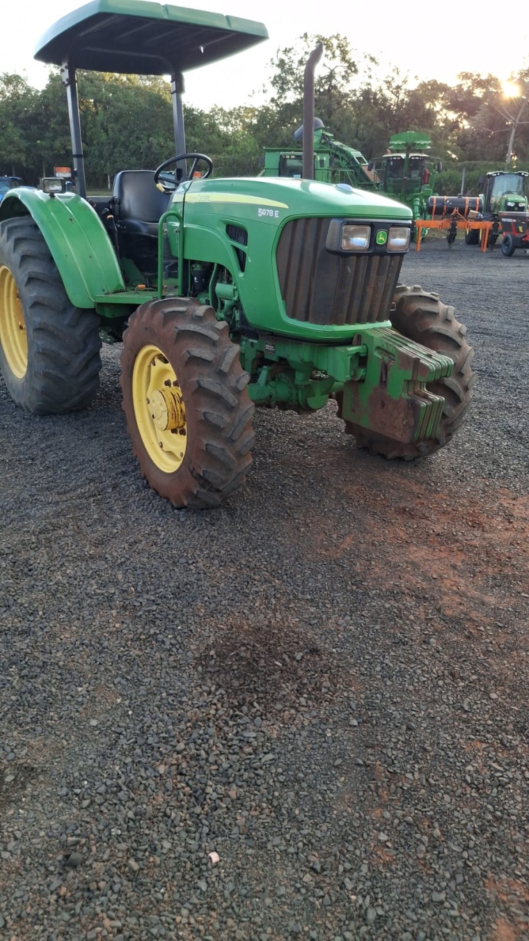 john deere trator 5078e  plataformado diesel manual 20113