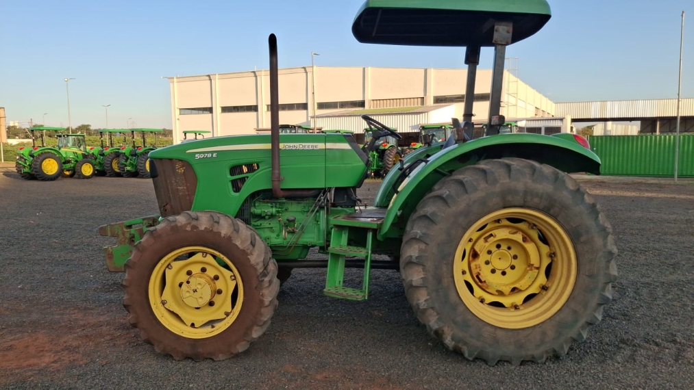 john deere trator 5078e  plataformado diesel manual 20118
